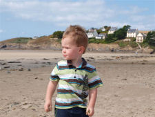 Mikie on Beach